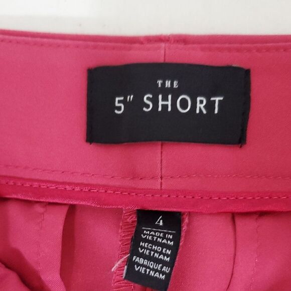 White House Black Market The 5" Shorts Pink Women's Shorts Size 4 - Picture 7 of 12